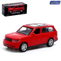 Машина металлическая «Джип», инерционная, масштаб 1:43, цвет красный Машина металлическая «Джип», инерционная, масштаб 1:43, цвет красный