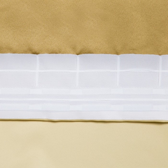 Штора портьерная &laquo;Этель&raquo; 145&times;265 см, двусторонний блэкаут