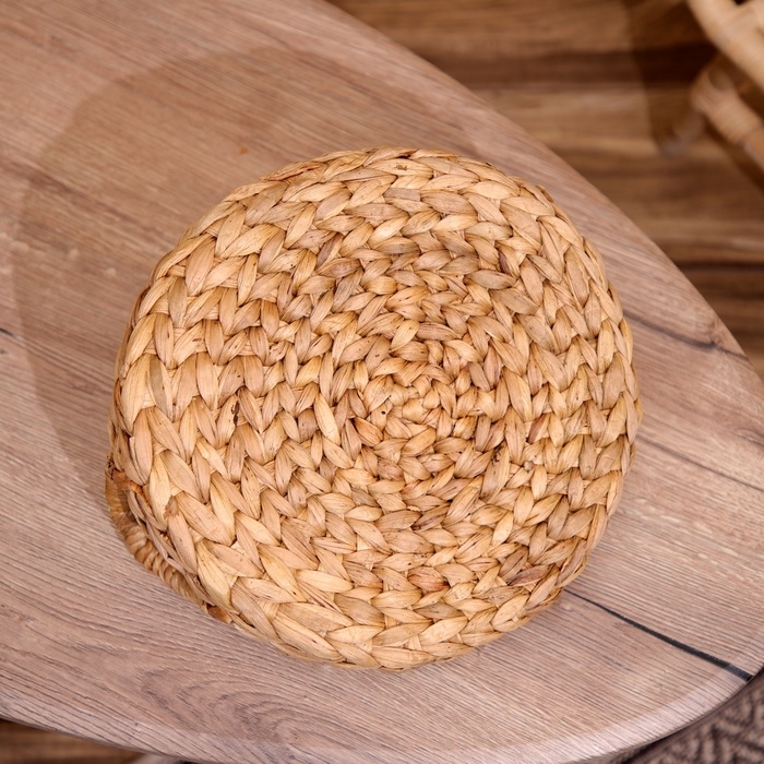 Корзина плетёная 30х30х13 см