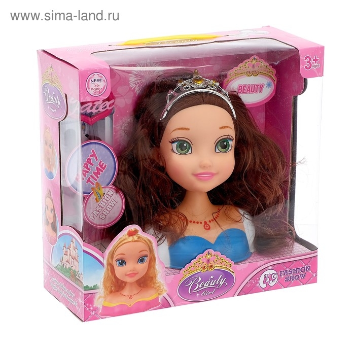 Кукла-манекен для создания причёсок &laquo;Анна&raquo; с аксессуарами