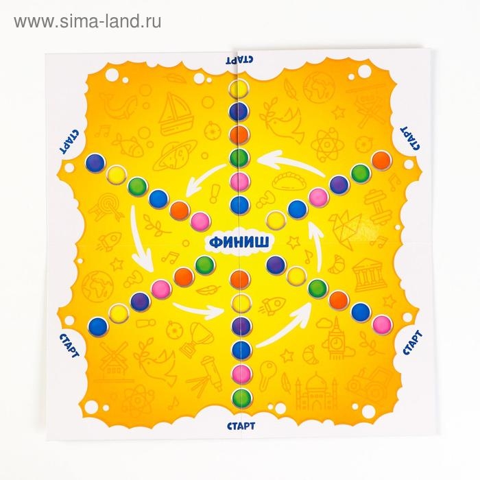 Настольная игра &laquo;Большая семейная викторина&raquo;, 200 карт, игровое поле, 6 фишек, 8+