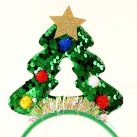 Новый год! Карнавальный ободок &laquo;Ёлочка&raquo;, цвет МИКС