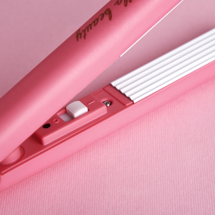 Плойка гофре мини &laquo;Цветы&raquo;, LW-23, 17 х 2 см.