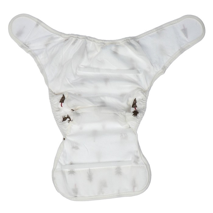 Трусики-подгузник, многоразовый, &laquo;Елочки&raquo;, размер L, Крошка Я