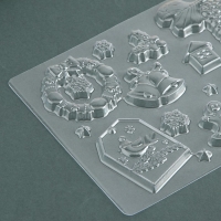 Новый год. Форма для шоколада «Новогодние традиции», 21 х 14 см Новый год. Форма для шоколада «Новогодние традиции», 21 х 14 см