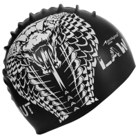 Шапочка для плавания взрослая ONLYTOP Outlaw, силиконовая, обхват 54-60 см Шапочка для плавания взрослая ONLYTOP Outlaw, силиконовая, обхват 54-60 см