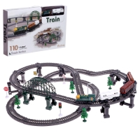 Железная дорога «Лесопилка», детская, работает от батареек Железная дорога «Лесопилка», детская, работает от батареек