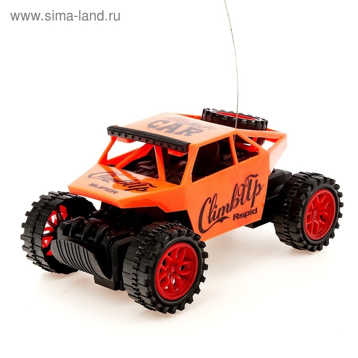 Джип радиоуправляемый &laquo;Багги&raquo;, работает от батареек, цвета МИКС