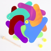 Ветерок &laquo;Семицветик&raquo; на деревянной палочке