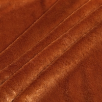 Лоскут для рукоделия, цвет светло-коричневый, мех на трикотажной основе, 100 &times; 150 см