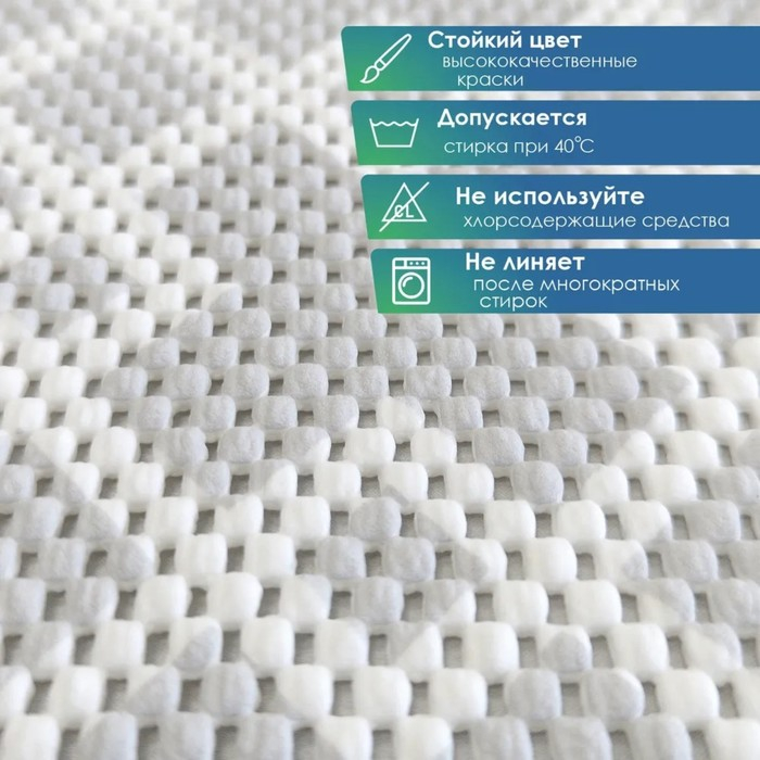 Набор ковриков для ванны и туалета, 2 шт: 50×52, 50×85 см, ПВХ Набор ковриков для ванны и туалета, 2 шт: 50×52, 50×85 см, ПВХ