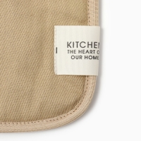 Набор кух. Этель Kitchen, цв. бежевый, варежка-прихватка 18х29 см, прихватка 19х19 см,100% х 1047216