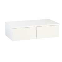 Тумба подвесная в прихожую 2, 600х170х290, Белый