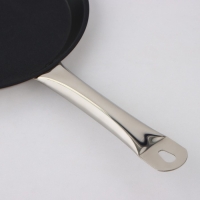 Блинница &laquo;Общепит&raquo;, d=24 см, толщина стенок 0,6 мм, дно ТРС 3,5 мм, индукция