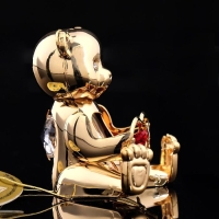 Сувенир &laquo;Мишка с сердцем&raquo;, 5&times;4&times;5 см, с кристаллами