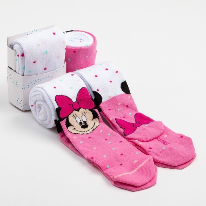 Колготки детские &laquo;Минни Маус&raquo; рост 80-86 см