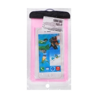 Водонепроницаемый чехол для телефонов Luazon, размер 20х10.5 см, розовый Водонепроницаемый чехол для телефонов Luazon, размер 20х10.5 см, розовый