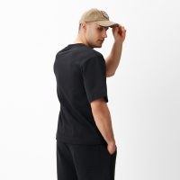 Футболка мужская из органического хлопка MINAKU REGULAR FIT: цвет чёрный, р-р 52