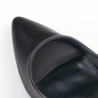 Вставки для уменьшения размера обуви, 7,5 &times; 4,5 см, пара, цвет чёрный