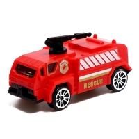 Набор машин &laquo;Пожарная техника&raquo;, 4 штуки