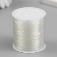 Леска для бусин 0,8 мм 100 м, прозрачный Леска для бусин 0,8 мм 100 м, прозрачный