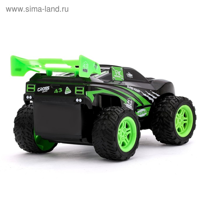 Джип радиоуправляемый &laquo;Исследователь&raquo;, работает от батареек, цвет зелёный