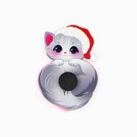 Магнит антистресс новогодний «Новый год: Котенок НГ», на Новый год, 5.3 х 7.3 см Магнит антистресс новогодний «Новый год: Котенок НГ», на Новый год, 5.3 х 7.3 см