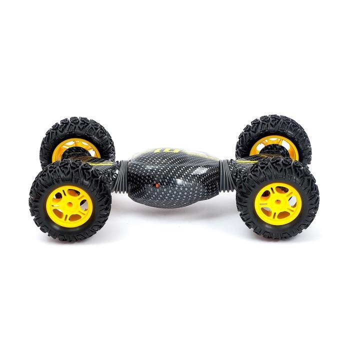 Перевёртыш &laquo;Вездеход&raquo;, полный привод, работает от аккумулятора, цвет жёлтый