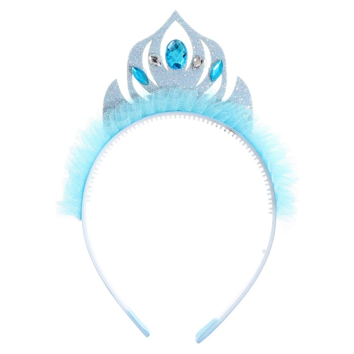 Карнавальный набор «Снежинка», 2 предмета: ободок, жезл Карнавальный набор «Снежинка», 2 предмета: ободок, жезл