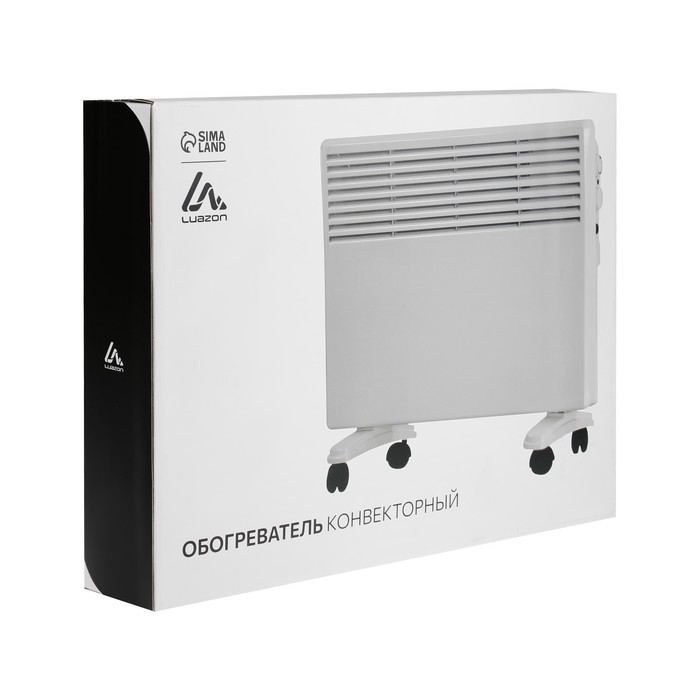 Обогреватель конвекторный Luazon LКO-03, напольный, 1500 Вт, 30 м², 2 режима, белый Обогреватель конвекторный Luazon LКO-03, напольный, 1500 Вт, 30 м², 2 режима, белый