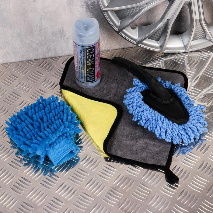 Набор для ухода за автомобилем CARTAGE, 4 предмета Набор для ухода за автомобилем CARTAGE, 4 предмета