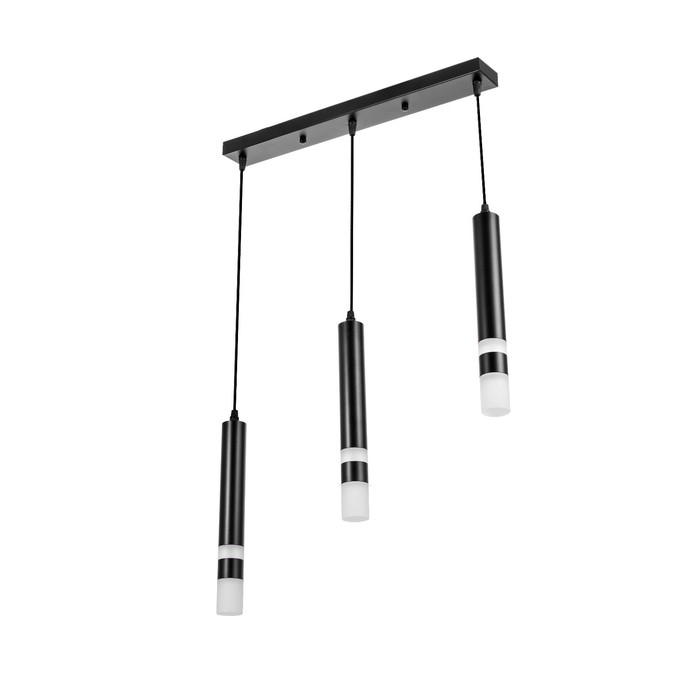 Светильник BayerLux Подвес Светильник BayerLux Подвес "Гелла" 3хLED 18Вт 4000К черный 50х4х30-180см