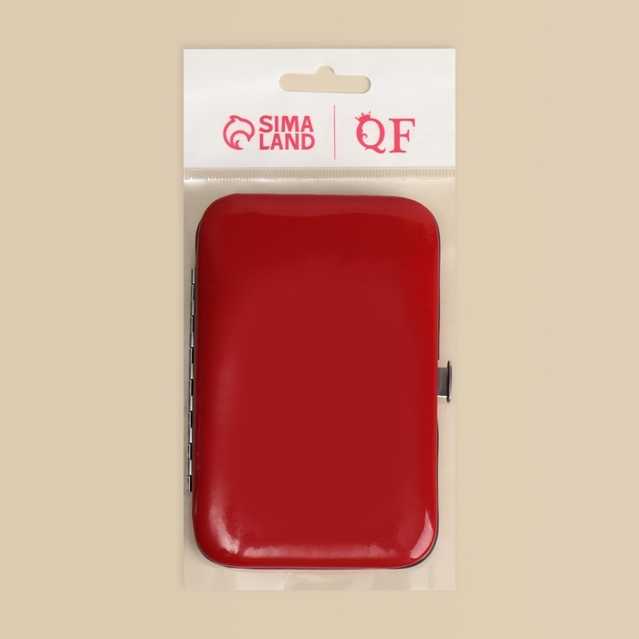 Набор маникюрный «Soft», 10 предметов, в футляре, цвет МИКС Набор маникюрный «Soft», 10 предметов, в футляре, цвет МИКС