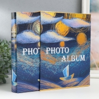 Фотоальбом на 200 фото 10х15 см "Под ночным небом" МИКС 26х20,5х5,7 см