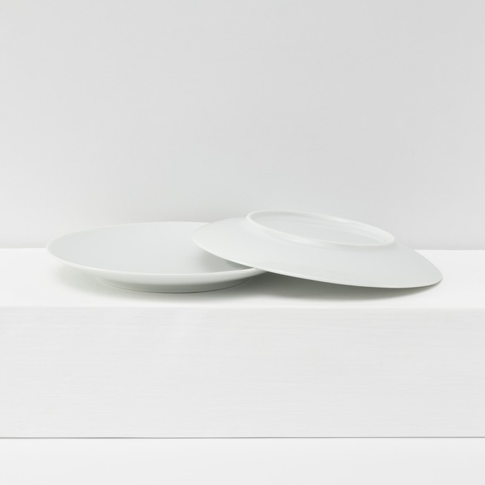 Набор фарфоровой посуды &laquo;Универсальный&raquo;, 12 предметов: тарелка d=20 см, глубокая 600 мл, d=20 см, кружка 350 мл