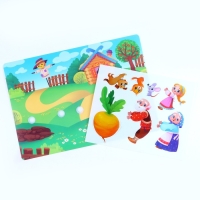 Развивающая игра на липучках. Театр по мотивам русской народной сказки «Репка» Развивающая игра на липучках. Театр по мотивам русской народной сказки «Репка»