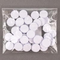 Липучка на клеевой основе &laquo;Круг&raquo;, набор 55 шт., размер 1 шт: 1,5 см