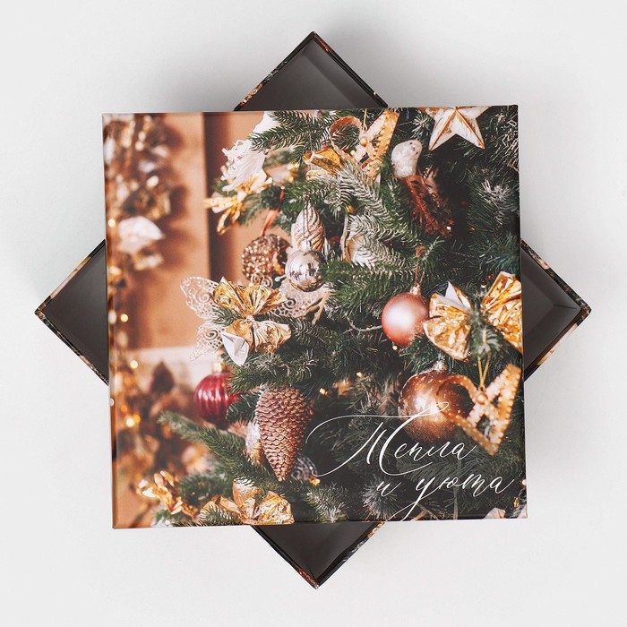 Набор подарочных коробок 6в1 «С Новым годом», 10 х 10 х 6 - 20 х 20 х 11 см, Новый год Набор подарочных коробок 6в1 «С Новым годом», 10 х 10 х 6 - 20 х 20 х 11 см, Новый год