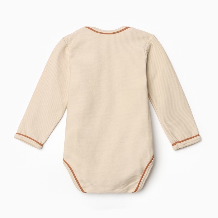 Комплект детский (3 предмета), цвет бежевый, рост 68 см