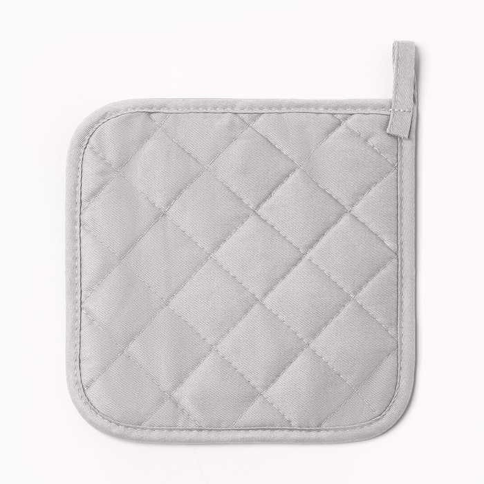 Прихватка Прихватка "Happy New Year" 19х19см, саржа, 100% х/л,ватин 250г/м2