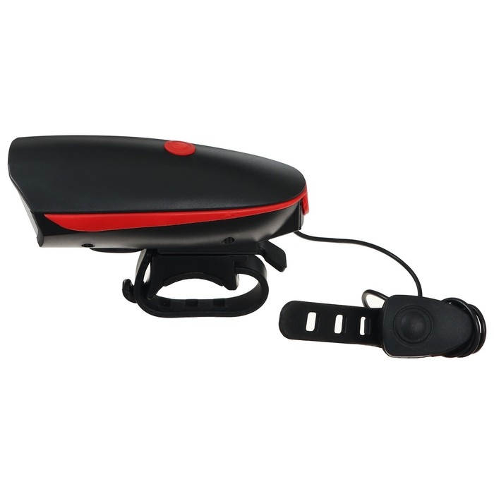 Фонарь велосипедный передний с сигналом, 300 люмен, usb, 1200mAH, цвет красный Фонарь велосипедный передний с сигналом, 300 люмен, usb, 1200mAH, цвет красный