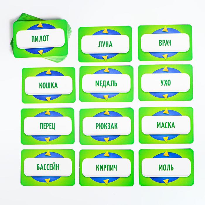 Настольная игра на угадывание слов &laquo;Кто я?&raquo;, 50 карт, 10+