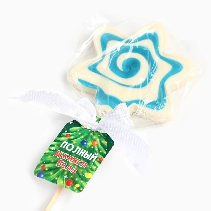 Новый год! Леденец на палочке «Полный джингл-беллс», со вкусом винограда, 35 г Новый год! Леденец на палочке «Полный джингл-беллс», со вкусом винограда, 35 г