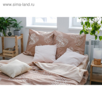 Постельное бельё "Этель" евро Te amo (вид 3) 200 х 217 см, 220 х 240 см, 70 х 70 - 2 шт