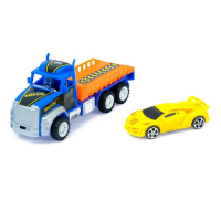 Грузовик инерционный &laquo;Перевозчик&raquo; с автомобилем, цвета МИКС