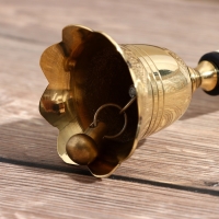 Колокольчик "Энт" латунь, смола 18 см Колокольчик "Энт" латунь, смола 18 см