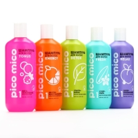 Шампунь для волос с маслом арганы и жожоба, супер-сила, 400 мл, PICO MICO Шампунь для волос с маслом арганы и жожоба, супер-сила, 400 мл, PICO MICO