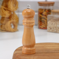 Мельница для специй Доляна «Дуновение леса», 17×4,5 см, керамический механизм, цвет светлое дерево Мельница для специй Доляна «Дуновение леса», 17×4,5 см, керамический механизм, цвет светлое дерево