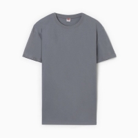 Футболка мужская, цвет серый, р-р 52 Футболка мужская, цвет серый, р-р 52