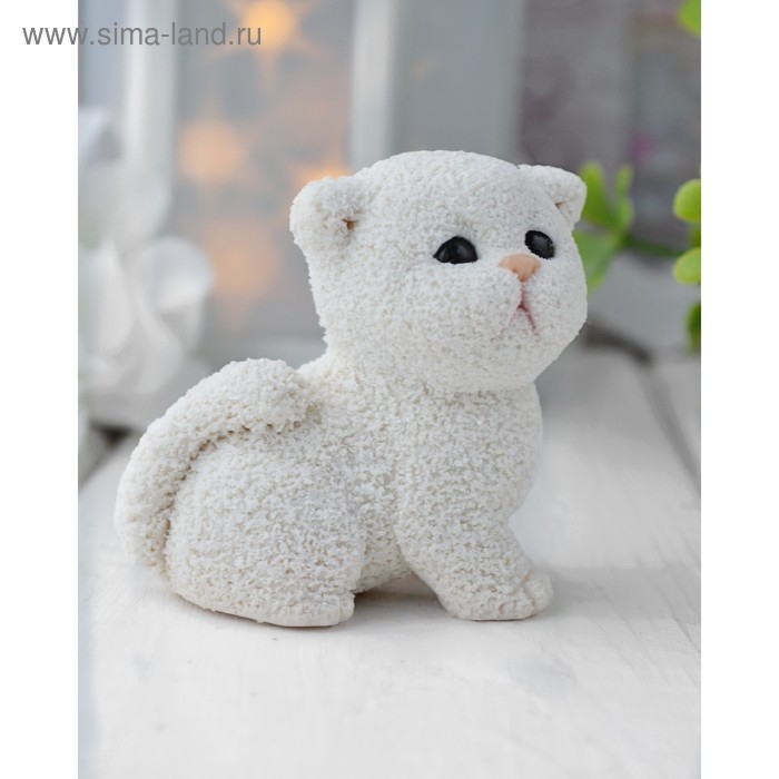 Силиконовая форма для мыла &laquo;Котенок британец&raquo;